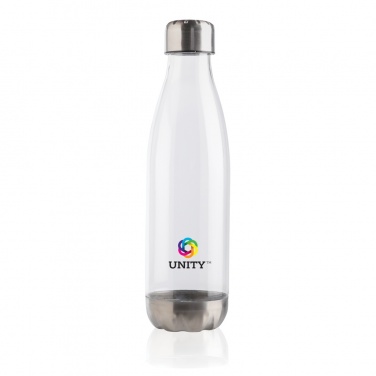 Logo trade advertising product photo of: Leakproof water bottle with stainless steel lid