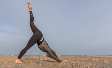 Logotrade promotional item picture of: Impact borosilicate glass bottle with bamboo lid