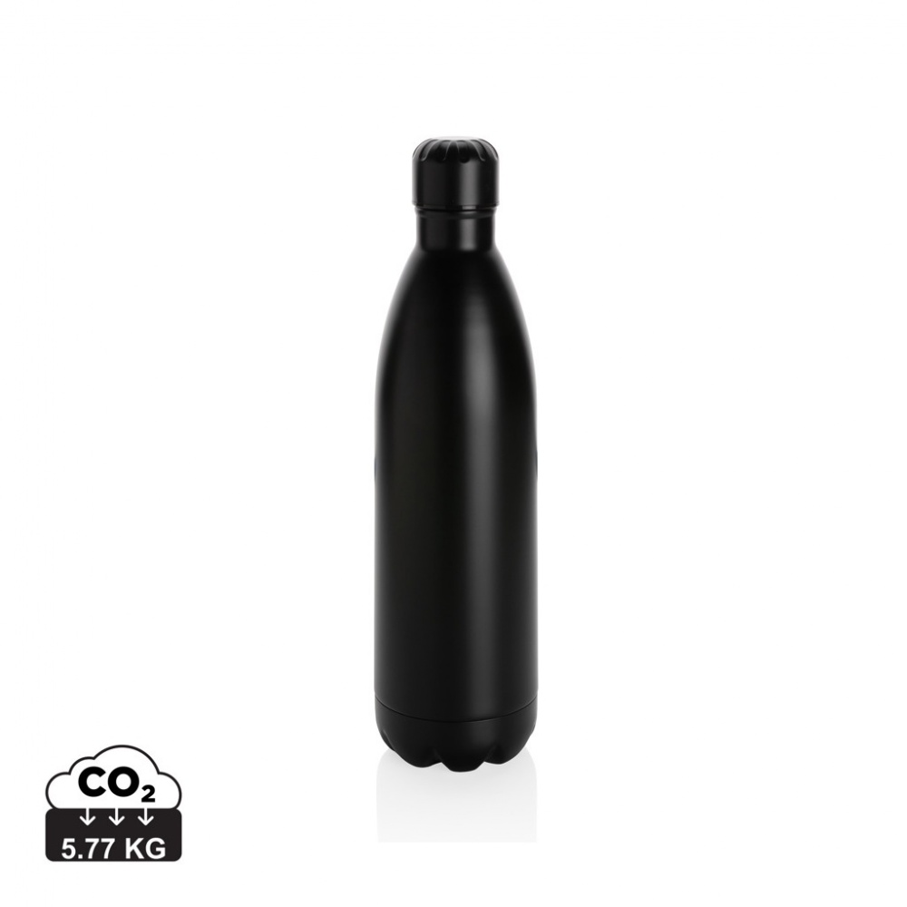 Logotrade advertising products photo of: Solid colour vacuum stainless steel bottle 1L