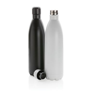 Logo trade advertising products picture of: Solid colour vacuum stainless steel bottle 1L