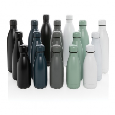 Logo trade advertising products picture of: Solid colour vacuum stainless steel bottle 1L