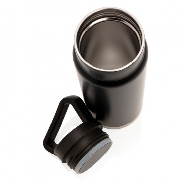 Logo trade business gift photo of: Leakproof vacuum on-the-go bottle with handle