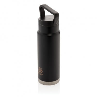 Logotrade promotional giveaways photo of: Leakproof vacuum on-the-go bottle with handle