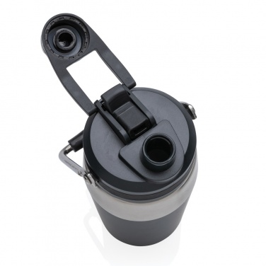 Logo trade promotional gifts picture of: Vacuum stainless steel dual function lid bottle 500ml