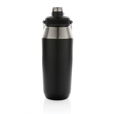 Logo trade promotional item photo of: Vacuum stainless steel dual function lid bottle 1L