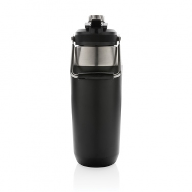 Logotrade business gift image of: Vacuum stainless steel dual function lid bottle 1L