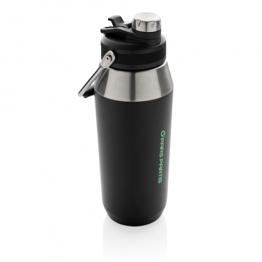 Logotrade promotional giveaway picture of: Vacuum stainless steel dual function lid bottle 1L