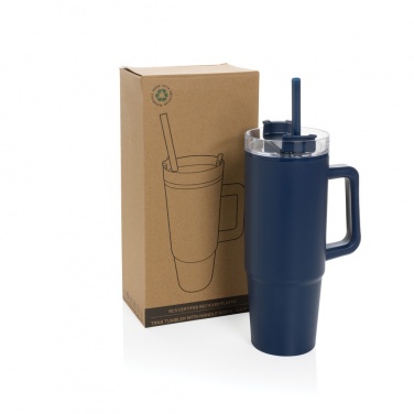 Logotrade business gift image of: Tana RCS plastic tumbler with handle 900ml