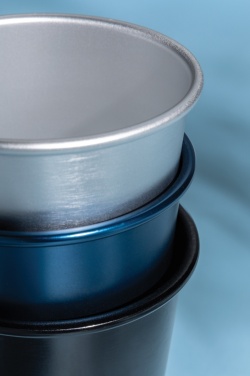 Logo trade corporate gifts picture of: Alo RCS recycled aluminium lightweight cup 450ml