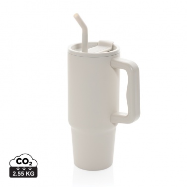 Logo trade promotional products image of: Embrace deluxe RCS recycled stainless steel tumbler 900ml
