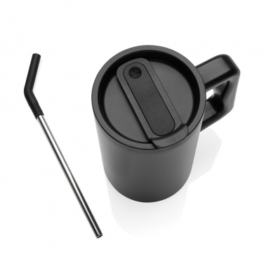 Logotrade promotional gifts photo of: Cube RCS certified recycled steel mug 800ml