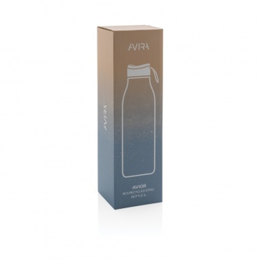 Logotrade promotional merchandise picture of: Avira Avior RCS Re-steel bottle 1L
