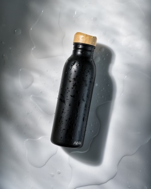 Logotrade promotional giveaway picture of: Avira Alcor RCS Re-steel single wall water bottle 600 ML