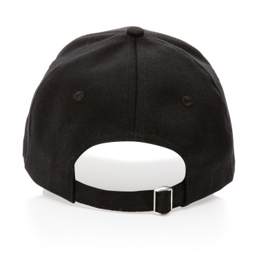 Logo trade business gift photo of: Impact 6 panel 280gr Recycled cotton cap with AWARE™ tracer