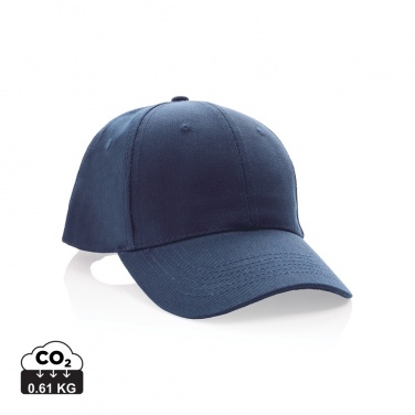 Logotrade promotional item picture of: Impact 6 panel 280gr Recycled cotton cap with AWARE™ tracer