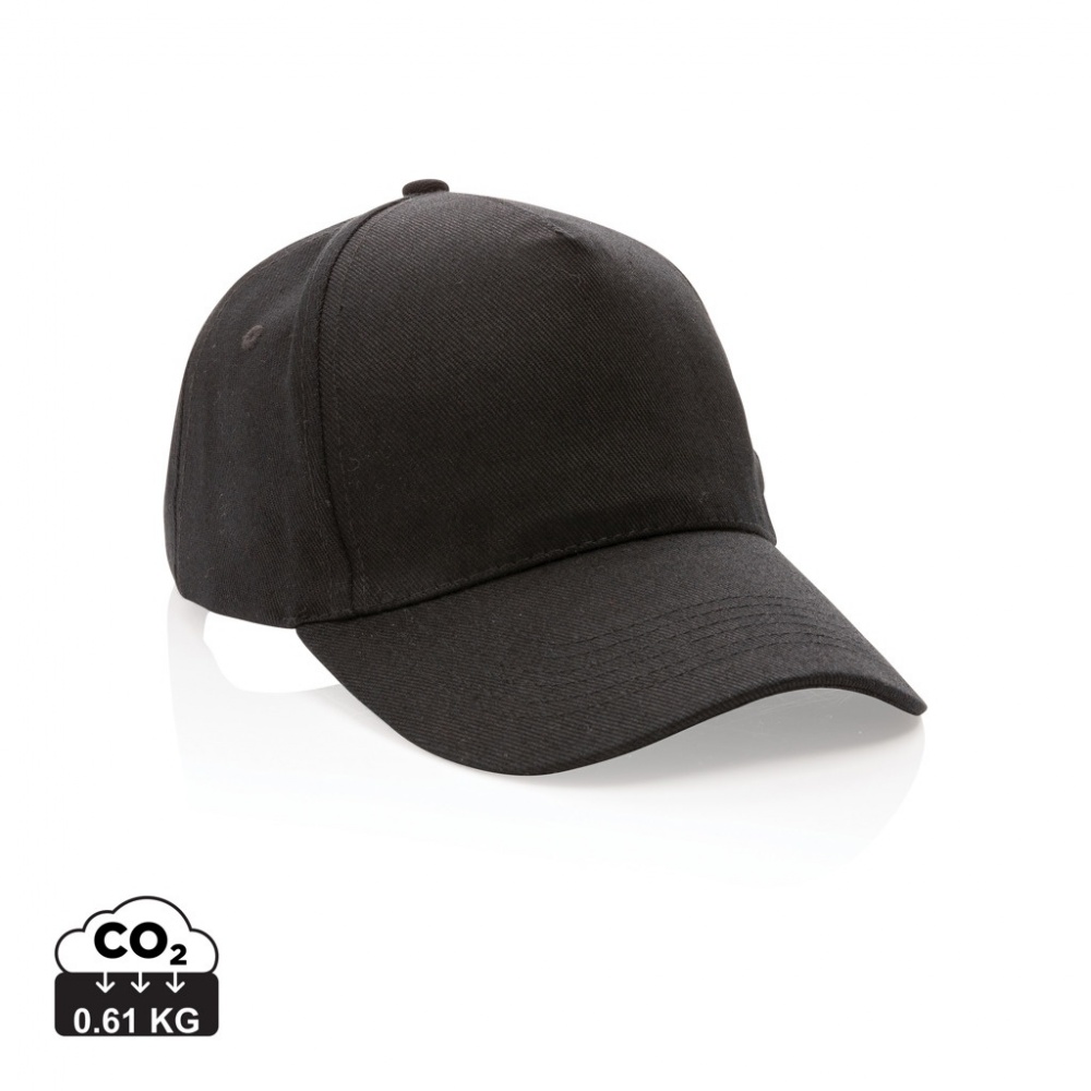 Logotrade promotional giveaways photo of: Impact 5panel 280gr Recycled cotton cap with AWARE™ tracer