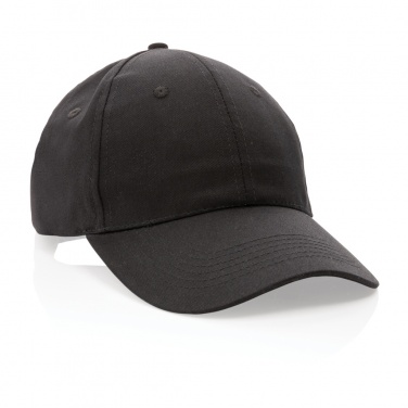 Logotrade promotional merchandise image of: Impact 6 panel 190gr Recycled cotton cap with AWARE™ tracer