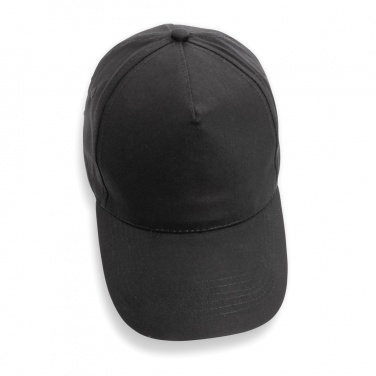 Logotrade corporate gift image of: Impact 5 panel 190gr Recycled cotton cap with AWARE™ tracer