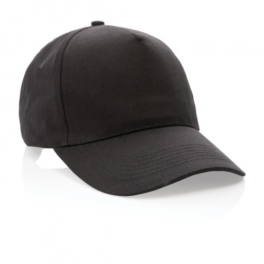 Logotrade advertising product image of: Impact 5 panel 190gr Recycled cotton cap with AWARE™ tracer