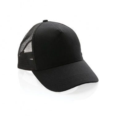 Logotrade promotional giveaways photo of: Impact AWARE™ Brushed rcotton 5 panel trucker cap 190gr