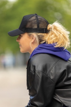 Logotrade promotional gift picture of: Impact AWARE™ Brushed rcotton 5 panel trucker cap 190gr
