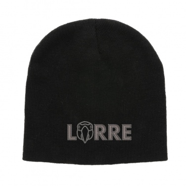 Logo trade corporate gift photo of: Impact AWARE™ classic beanie with Polylana®