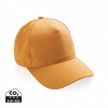 Logotrade promotional products photo of: Impact 5panel 280gr Recycled cotton cap with AWARE™ tracer