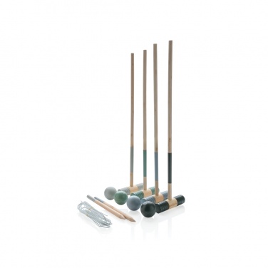 Logotrade promotional merchandise image of: Wooden croquet set