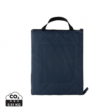 Logotrade promotional gifts photo of: Impact Aware™ RPET foldable quilted picnic blanket