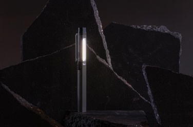 Logo trade promotional giveaways image of: Gear X RCS recycled plastic USB rechargeable pen light