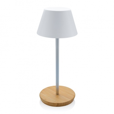 Logo trade promotional merchandise photo of: Pure Glow RCS usb-rechargeable recycled plastic table lamp