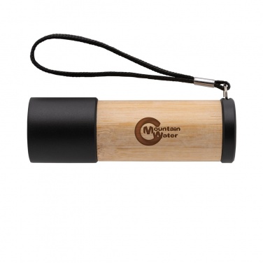Logotrade promotional merchandise image of: Bamboo and RCS certfied recycled plastic torch