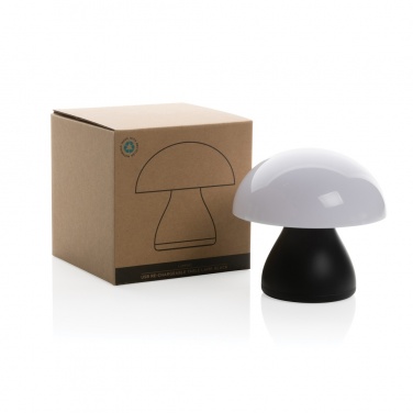Logotrade advertising product image of: Luming RCS recycled plastic USB re-chargeable table lamp