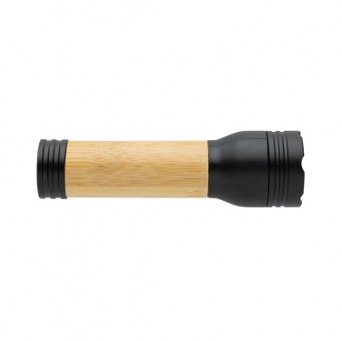 Logotrade promotional giveaway picture of: Lucid 1W RCS certified recycled plastic & bamboo torch