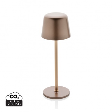 Logotrade business gifts photo of: Zenic RCS recycled plastic USB re-chargable table lamp
