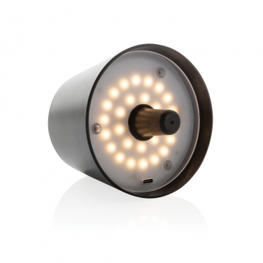 Logotrade promotional merchandise photo of: BottleGlow RCS recycled plastic bottle lamp