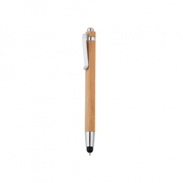 Logo trade advertising product photo of: Bamboo stylus pen