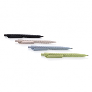 Logo trade promotional giveaways image of: Wheat straw pen