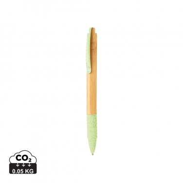 Logo trade corporate gifts picture of: Bamboo & wheat straw pen