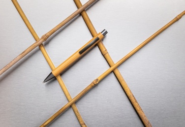 Logotrade promotional product image of: Slim design bamboo pen
