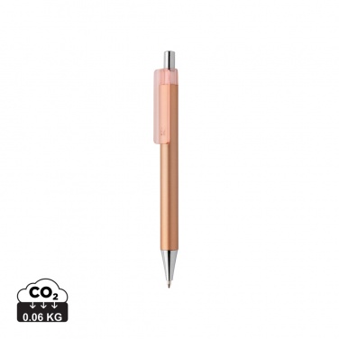 Logo trade promotional items picture of: X8 metallic pen