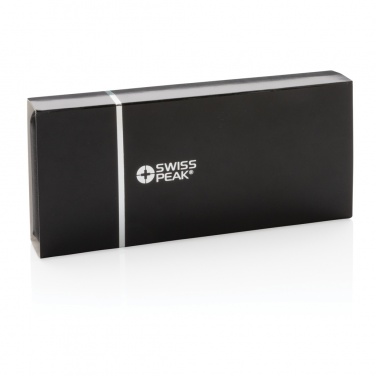 Logo trade promotional gifts image of: Swiss Peak deluxe pen set