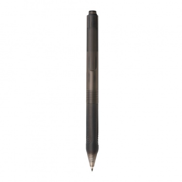 Logotrade business gifts photo of: X9 frosted pen with silicone grip