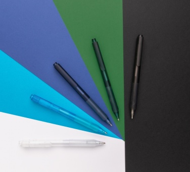 Logotrade business gift image of: X9 frosted pen with silicone grip