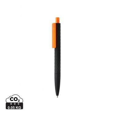 Logo trade promotional products image of: X3 black smooth touch pen