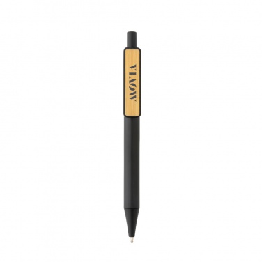 Logo trade advertising product photo of: GRS RABS pen with bamboo clip
