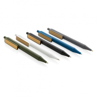 Logotrade promotional item image of: GRS RABS pen with bamboo clip