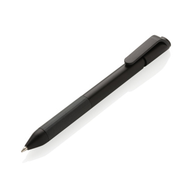 Logo trade promotional items picture of: TwistLock GRS certified recycled ABS pen