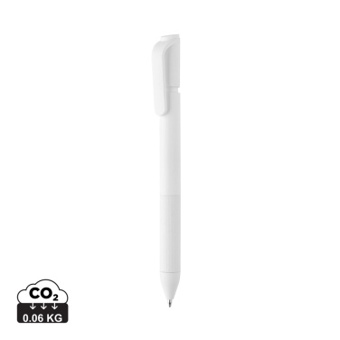 Logo trade advertising products picture of: TwistLock GRS certified recycled ABS pen