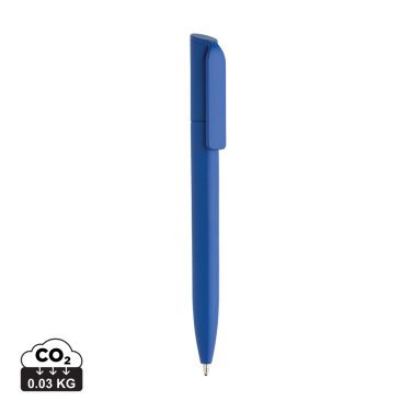 Logo trade promotional products image of: Pocketpal GRS certified recycled ABS mini pen